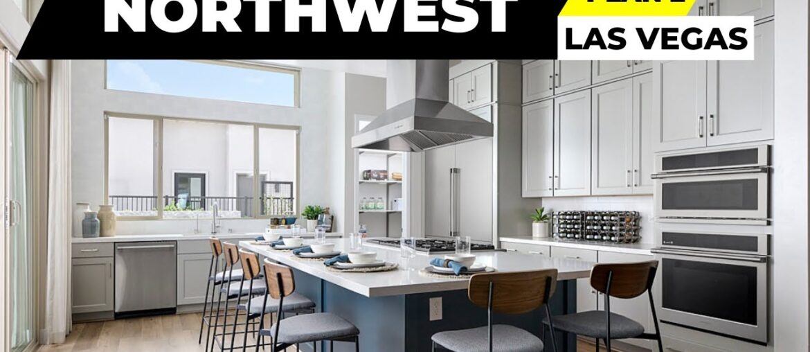 You need this GOURMET KITCHEN! Stunning Home Tour in Kyle Canyon Las Vegas