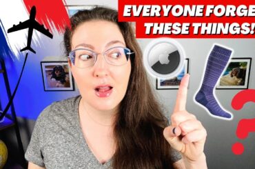 7 -MUST PACK ITEMS FOR YOUR FRANCE TRIP (THAT EVERYONE FORGETS!)