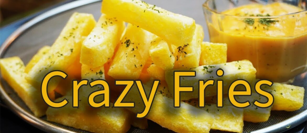 Crispy French fries with Garlic Butter | Potato Recipes, royal fries