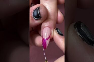 French tips + dainty stars + rhinestones = the perfect recipe  #shorts