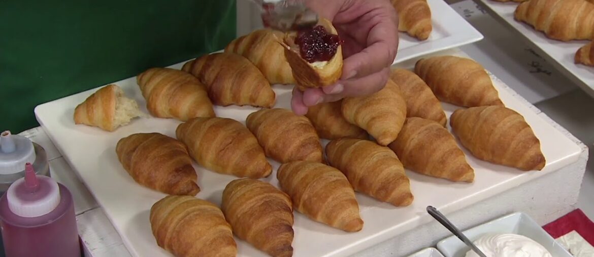 Authentic Gourmet 45-Count Classic Butter Croissants on QVC Authentic Gourmet 45-Count Classic Butter Croissants on QVC