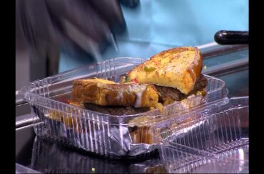 Delicious French Toast Scrapple Egg & Cheese Sandwich Recipe