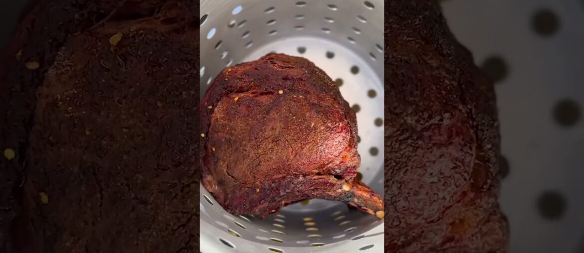 Smoked Fried Prime Rib Recipe | Over The Fire Cooking by Derek Wolf Smoked Fried Prime Rib Recipe | Over The Fire Cooking by Derek Wolf