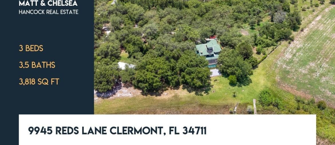 9945 Reds Lane Clermont, FL 34711 | Home Walkthrough Tour