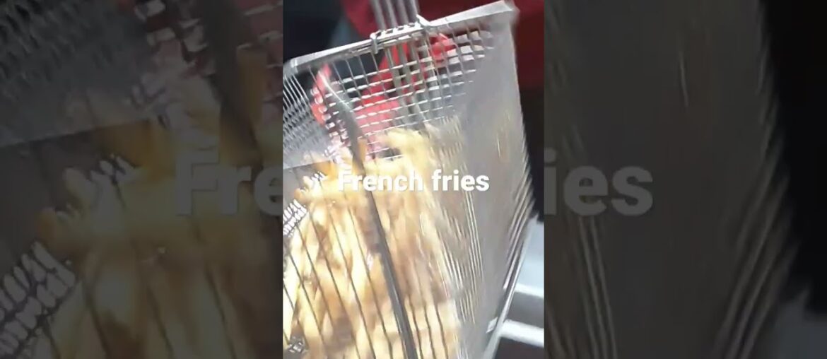 FRENCH FRIES RECIPE #asmr #shorts