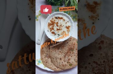 #Healthy paratha #sattu paratha #cook #food  #viral #shorts