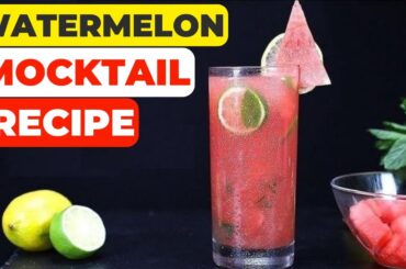 Watermelon Mojito ! Watermelon Mocktail Recipe | Public Food Secrets