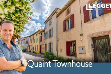 Gorgeous Townhouse with a Garden and Outbuilding in the Heart of Bram in the South of France