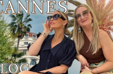 Cannes Film Festival 2023 | Glamorous Sightings, Window Shopping, and a Relaxing Beach Day!