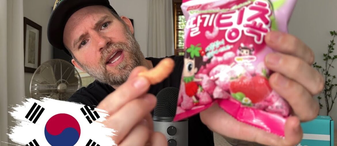 ASMR Trying South Korean Snacks ASMR Trying South Korean Snacks