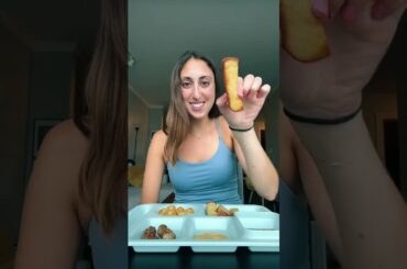 School lunch at home: French toast sticks