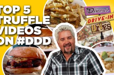 Top 5 #DDD Truffle Videos of All Time with Guy Fieri | Diners, Drive-Ins, and Dives | Food Network