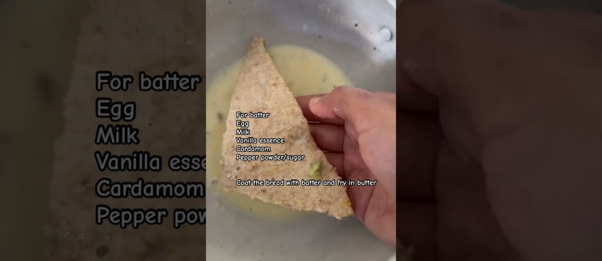 French toast #enjoy #food #trendingshorts #shortsfeed #breadrecipe #frenchtoast