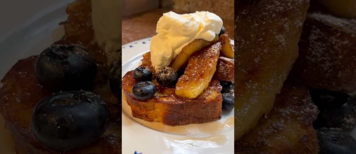 French toast with my homemade brioche