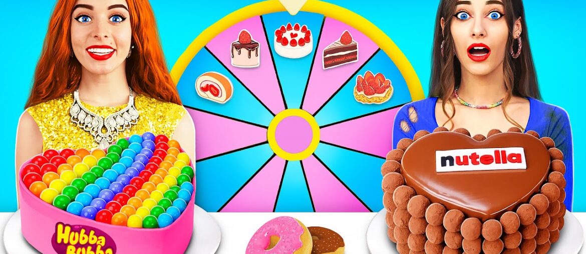 Rich vs Poor Cake Decorating Challenge | Chocolate Competition & Candy Cooking by RATATA Rich vs Poor Cake Decorating Challenge | Chocolate Competition & Candy Cooking by RATATA