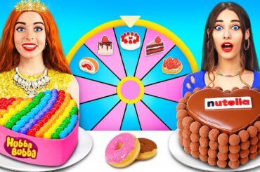 Rich vs Poor Cake Decorating Challenge | Chocolate Competition & Candy Cooking by RATATA