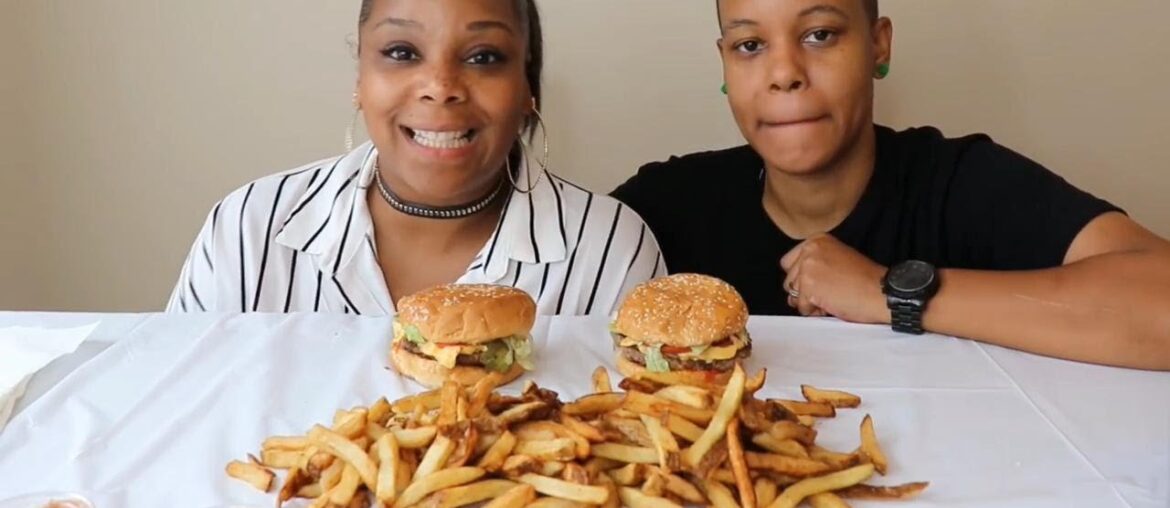 The Best Burger From Five Guys Mukbang