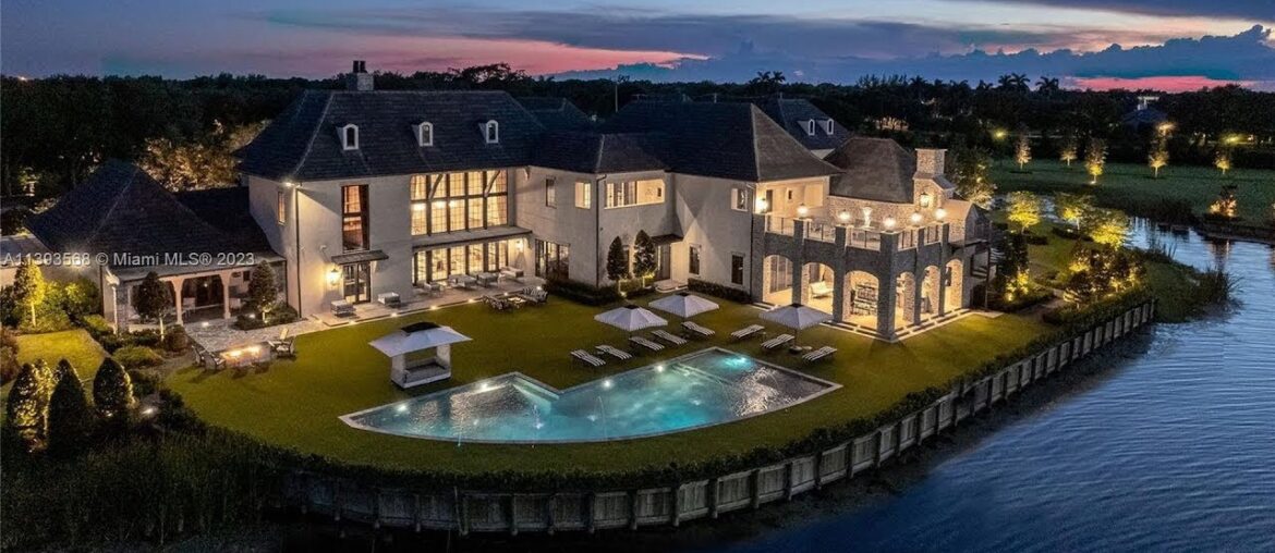 An incredible two-story French Country style mansion located in Southwest Ranches. An incredible two-story French Country style mansion located in Southwest Ranches.