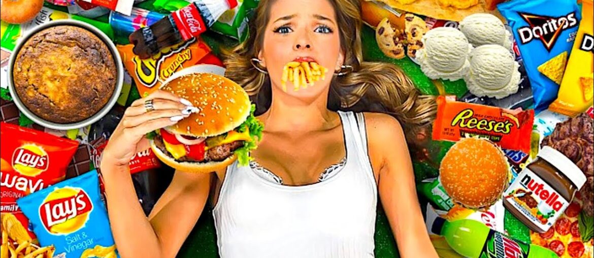 EATING THE WORLD'S UNHEALTHIEST DIET FOR 100 HOURS!! EATING THE WORLD'S UNHEALTHIEST DIET FOR 100 HOURS!!