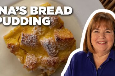Barefoot Contessa's Vanilla Brioche Bread Pudding | Cook Like a Pro | Food Network