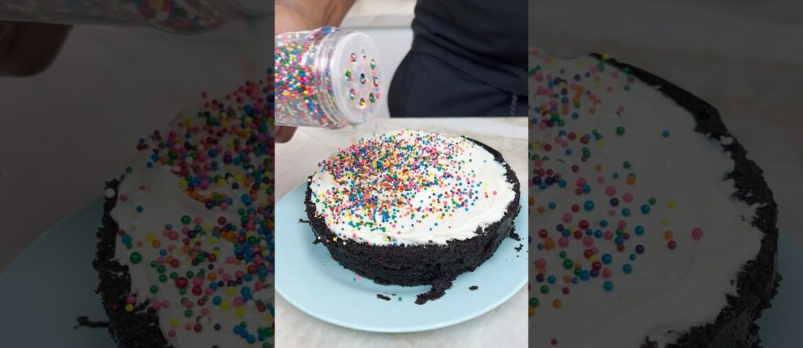 Microwave Oreo Birthday Cake