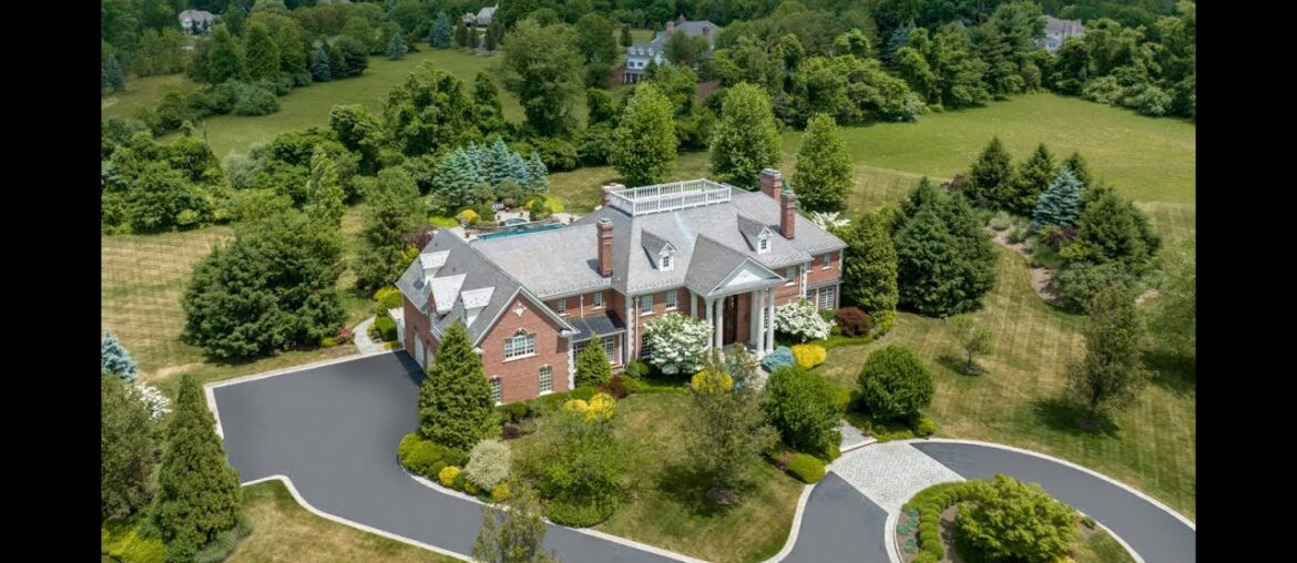 Exquisite Custom Designed Brick Manor Home