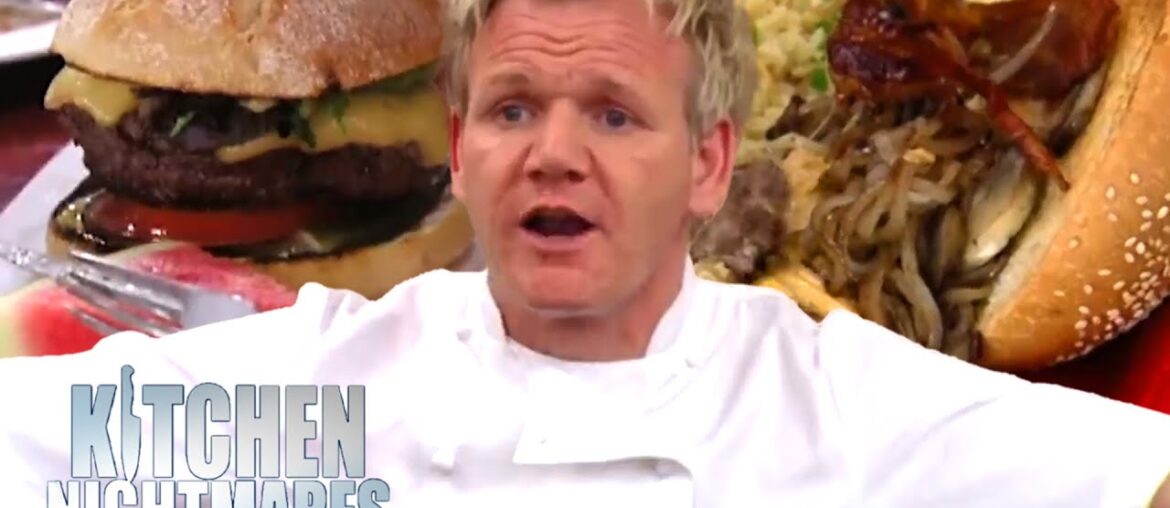bad burgers send gordon batty | Kitchen Nightmares