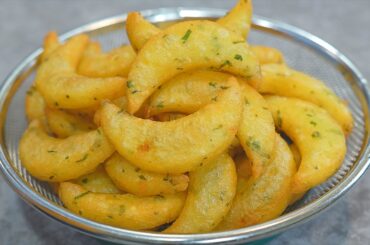 Amazing Potato Recipes ! Semicircle Potatoes ! Crispy French Fries