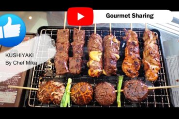 Kushiyaki Yakitori French Version By Chef Mika