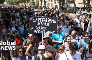 Protesters in France make last-ditch effort to block overhaul of pension system