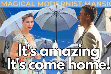 An unbelievable festival right outside our mansion!