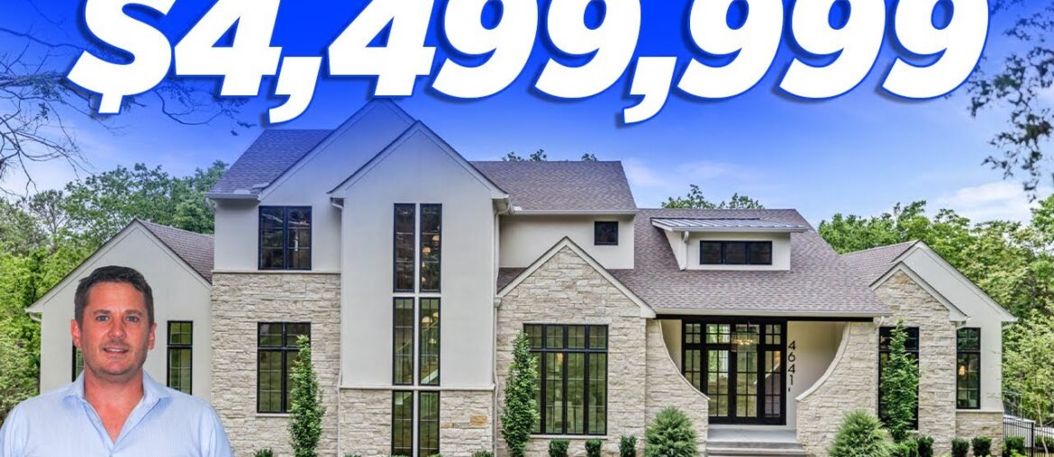 Check Out This Insanely Luxurious Custom Modern Mansion! | Nashville TN