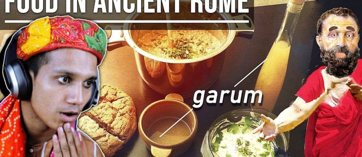 Villagers React To Food in Ancient Rome (Cuisine of Ancient Rome) - Garum, Puls, Bread, Moretum
