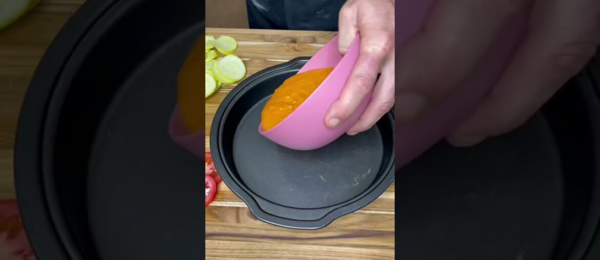 Ratatouille- Classic French Dish. #vegan #french #shorts