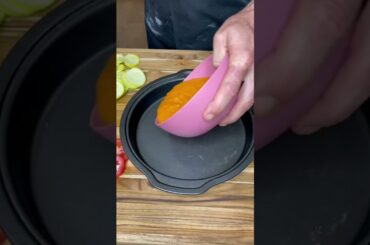 Ratatouille- Classic French Dish. #vegan #french #shorts