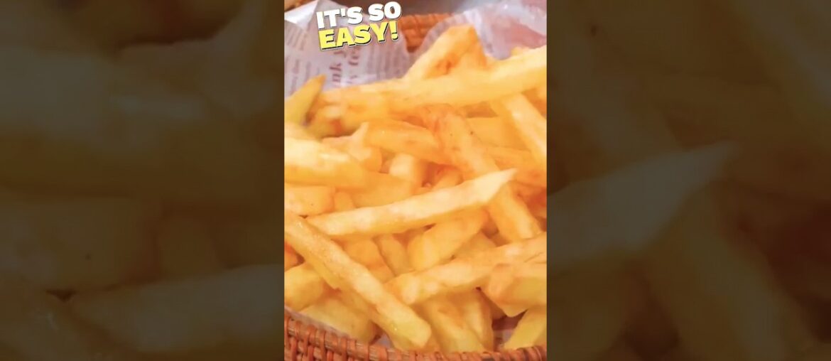 French fries-homemade frence fries-potato-Easy snacks recipe