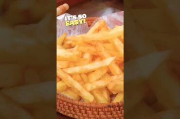 French fries-homemade frence fries-potato-Easy snacks recipe