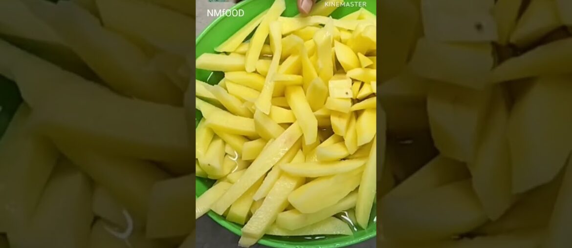 Crispy French Fries Lunch Box Recipe #frenchfries #lunchbox #shorts_ #cookingtips #nmfoodbyrecipes