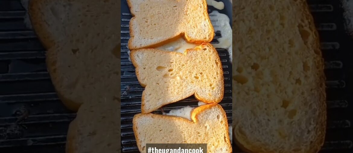 French toast in a double grill pan. #breakfast #theugandancook #food #foodblogger #recipe