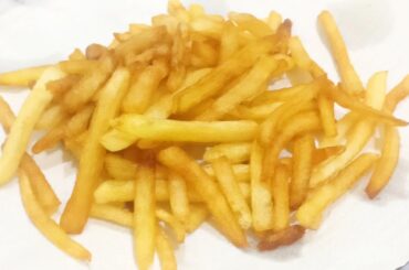 Super Easy Crispy French Fries.5 minutes French Fries Recipes at home