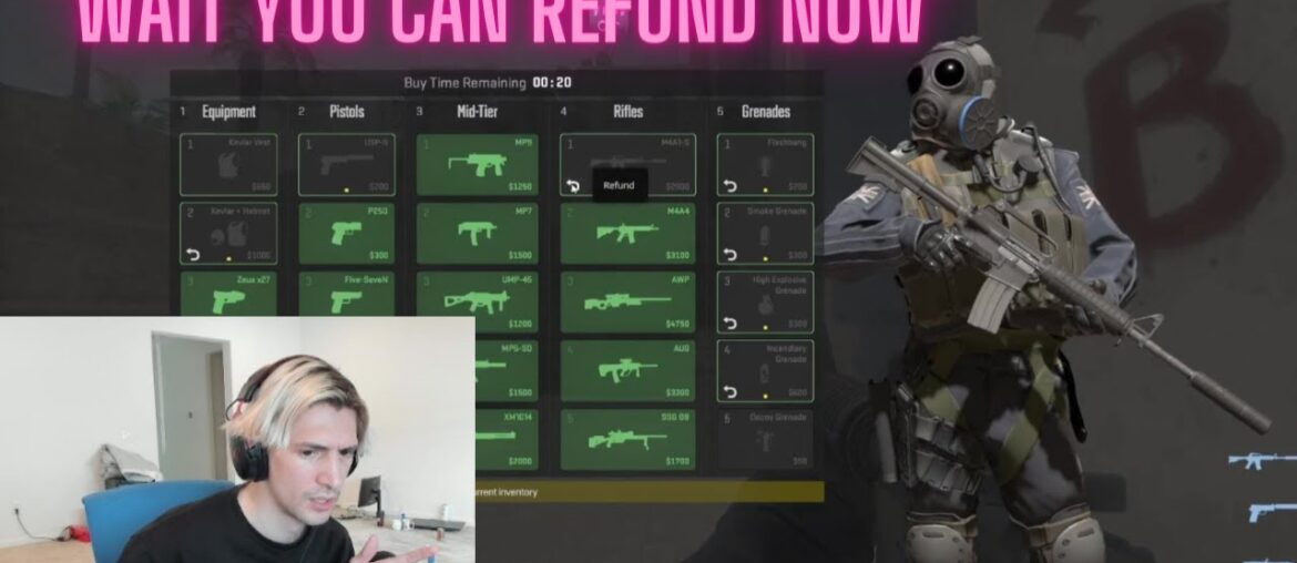 xQc reacts to Counter-Strike 2 New Changes xQc reacts to Counter-Strike 2 New Changes