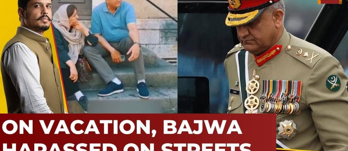Former Pakistan Army Chief Heckled In France As Afghan Civilian Calls Bajwa A Murderer Former Pakistan Army Chief Heckled In France As Afghan Civilian Calls Bajwa A Murderer