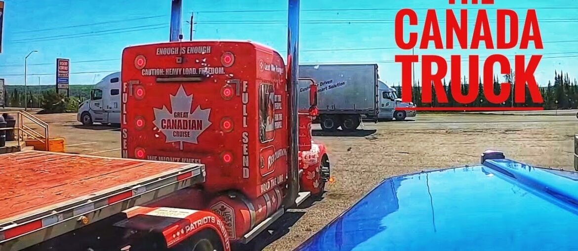THE CANADA TRUCK | My Trucking Life | Vlog #2808 THE CANADA TRUCK | My Trucking Life | Vlog #2808