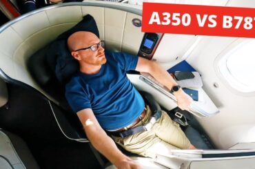 Air France Airbus A350 vs Boeing 787 Business Class: Which is Best?