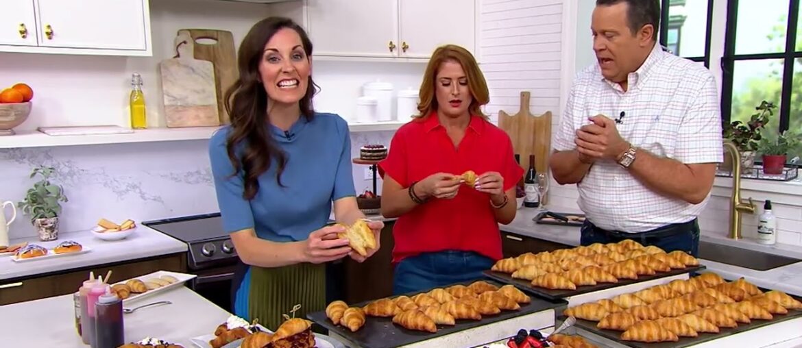 Authentic Gourmet 24 or 48 French Butter Croissants on QVC