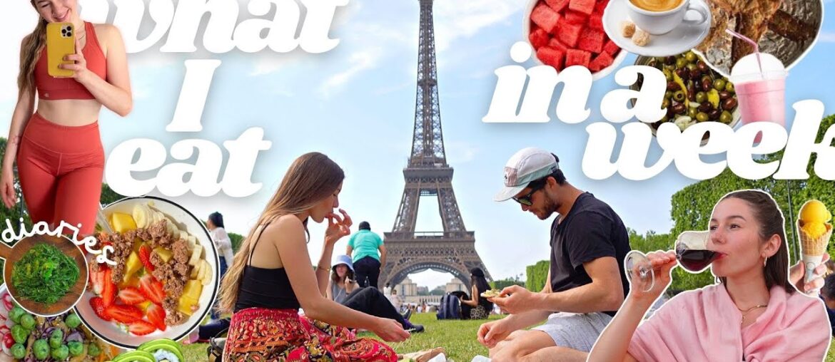 what i eat in a week in France | Paris travel ( vegan )