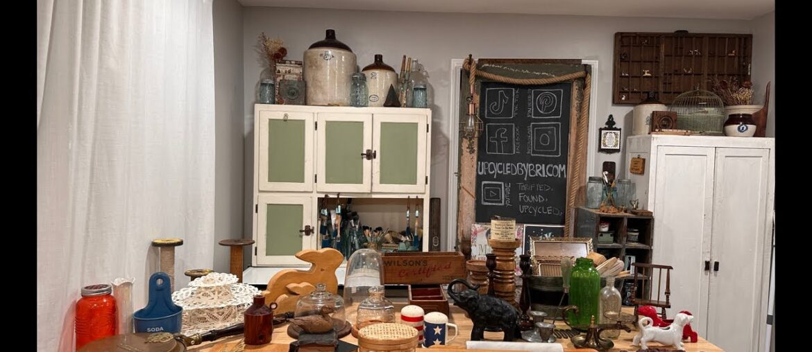 Garage Sale and Thrift Haul  | Thrifting for Summer Decor | Farmhouse Thrift Haul