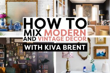 How to Mix Modern and Vintage Decor | Style Scientist | HGTV Handmade