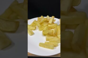 French Fries with Tomato Ketchup cooking #shorts #asmrcooking