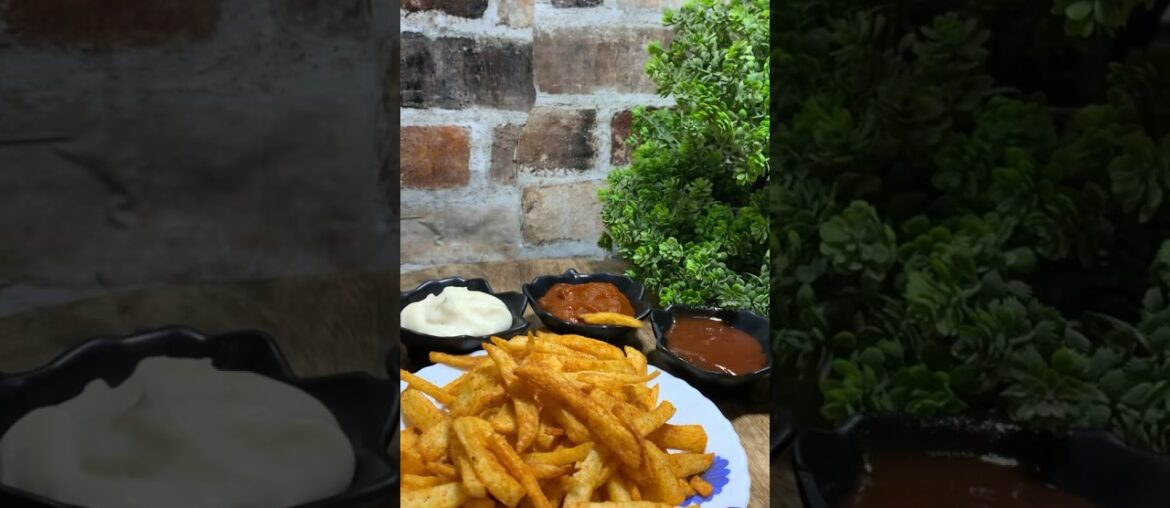 How to Make Crispy French Fries at Home | #frenchfries #shorts